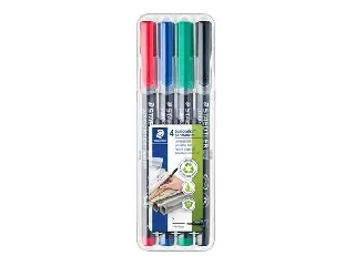 Alkoholos marker készlet, OHP, 0,4 mm, STAEDTLER 