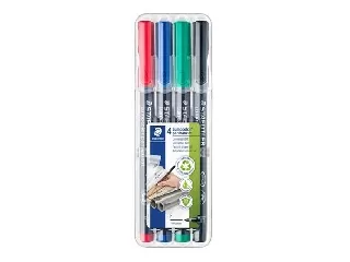 Alkoholos marker készlet, OHP, 0,6 mm, STAEDTLER 