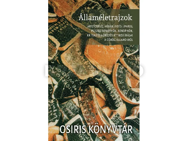 ÁLLAMÉLETRAJZOK - OSIRIS KÖNYVTÁR