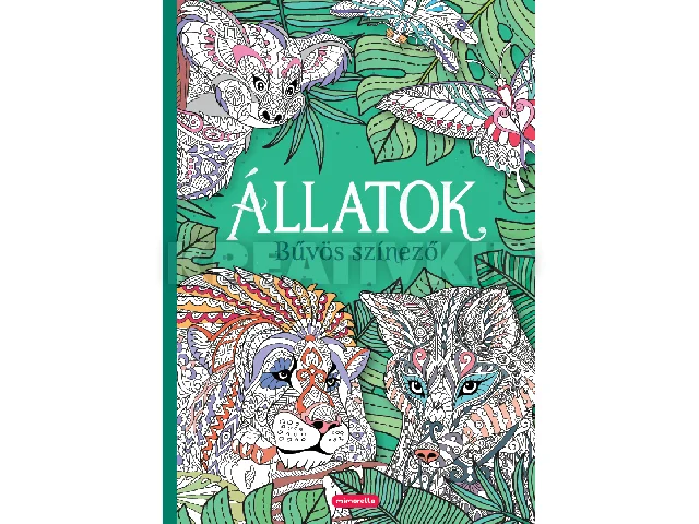 ÁLLATOK - BŰVÖS SZÍNEZŐ