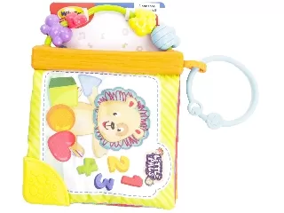 Állatos textilkönyv bébijáték