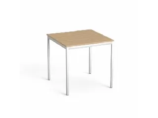 Általános asztal fémlábbal, 75x75 cm, MAYAH 