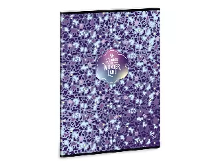 Wonderland Ghost blue  füzet A/4 négyzethálós