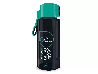 Általános kulacs-650 ml - Fekete-zöld