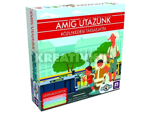 Amíg utazunk - társasjáték