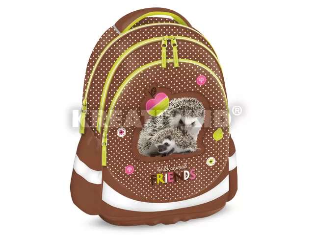 Hedgehog anatomiai iskolatáska erdő-süni - szett