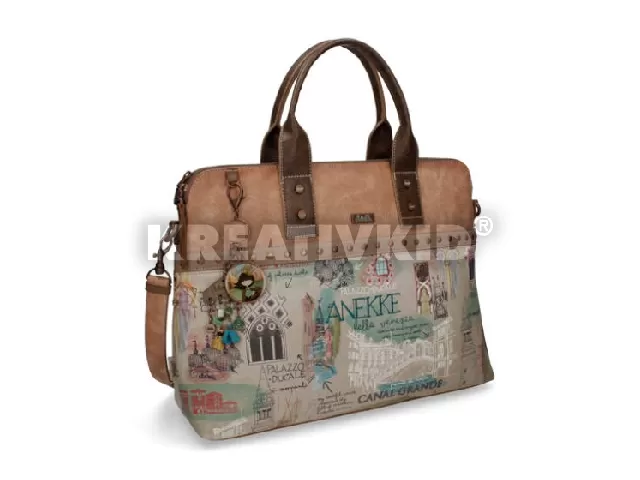 Anekke Venice felnőtt közepes lapos női táska 41x13x30 cm