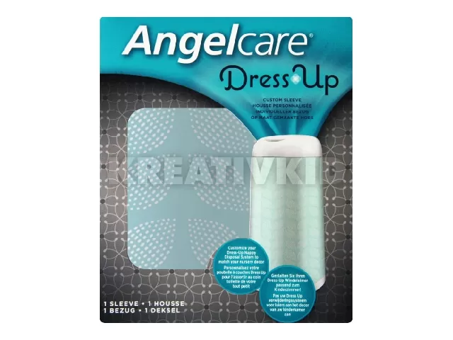 Angelcare pelenka tároló huzat Dress Up zöld leveles