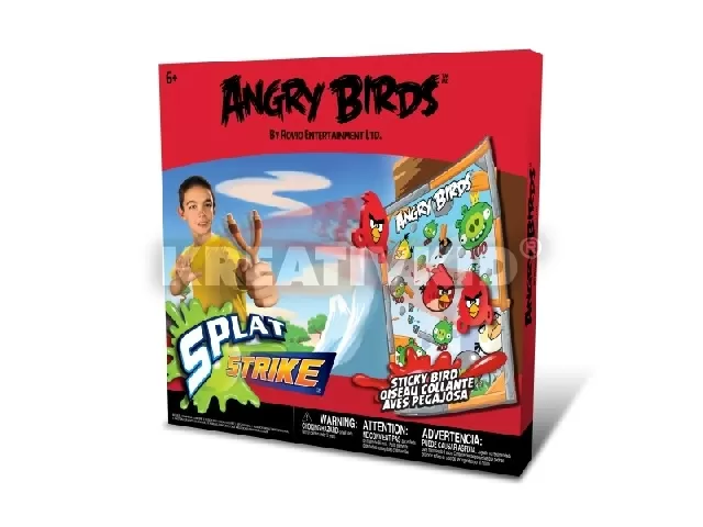 Angry Birds csúzlis játék (csúzli + 3 db madár)