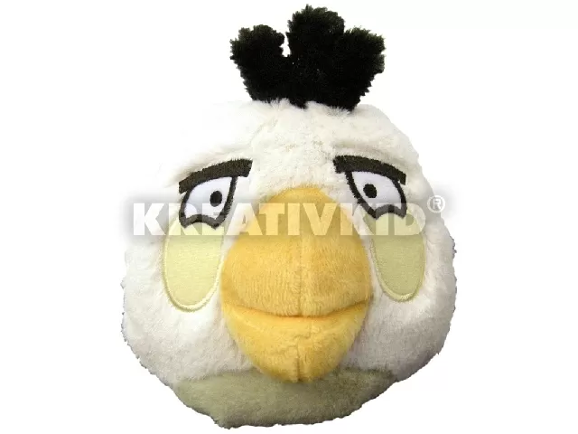 Angry Birds plüss 20 cm - Fehér Madár (hang nélkül)