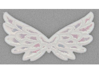 Angyal szárny 2x3,5 cm 5db/cs fehér