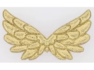 Angyal szárny 3x5cm 5 db/cs arany