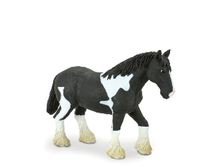 Animal Planet - Fekete-fehér ló figura XL