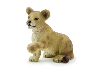 Animal Planet - Játszó oroszlán kölyök figura S