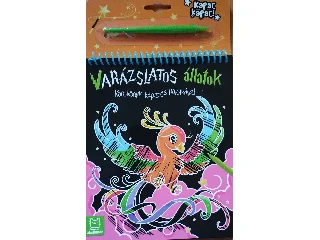 ANNA PODGÓRSKA: VARÁZSLATOS ÁLLATOK - KARCKÖNYV KAPARÓS PÁLCIKÁVAL