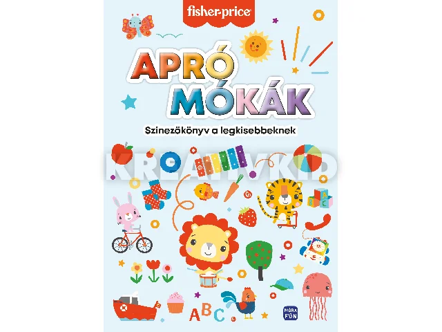 APRÓ MÓKÁK - SZÍNEZŐKÖNYV A LEGKISEBBEKNEK