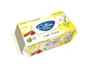 Aquella Baby nedves törlõkendõ Camomille kupakos 100 db