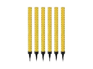 Arany színű tortatűzijáték, 18 cm - 6 db