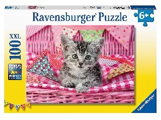 Aranyos cica puzzle 100 db-os