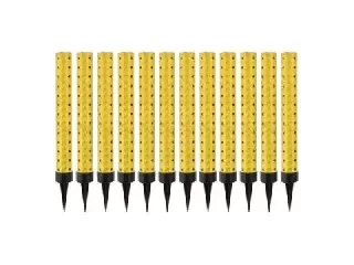 Aranyszínű torta tűzijáték, 12 cm - 12 db-os csomag