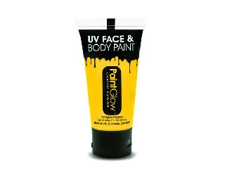 Arc- testfesték, UV fényben fluoreszkáló, 50 ml, neon sárga