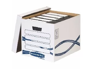 Archiválókonténer, karton, FELLOWES, 