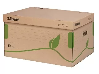 Archiválókonténer, újrahasznosított karton, felfelé nyíló, ESSELTE 