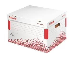 Archiválókonténer, újrahasznosított karton, felfelé nyíló, ESSELTE 