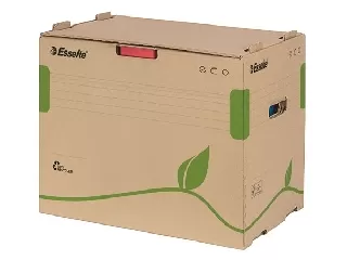 Archiválókonténer, újrahasznosított karton, iratrendezőnek, ESSELTE 