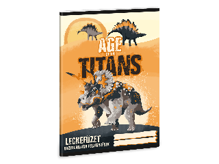 Ars Una Age of the Titans A/5 leckefüzet