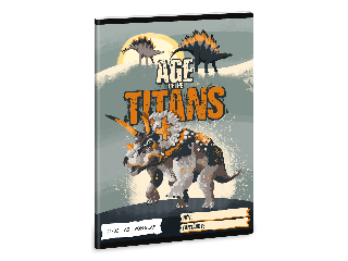 Ars Una Age of the Titans A/5 vonalas füzet 21-32