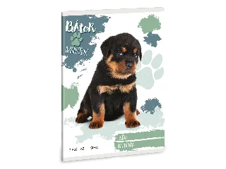 Ars Una Bátor Mancsok - Rottweiler A/5 sima füzet 20-32