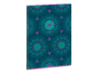 Ars Una Bloom Grass A/4 extra kapcsos füzet-ponthálós