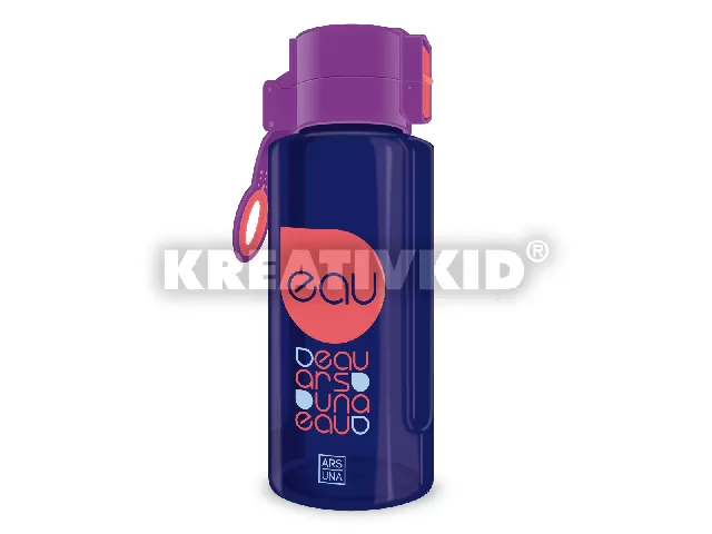 Ars Una BPA-mentes kulacs-650 ml lila kupakos