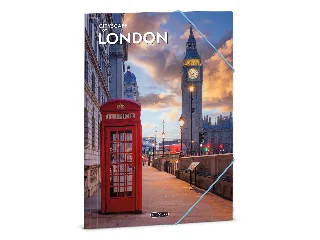 Ars Una Cityscape-London A/4 gumis dosszié