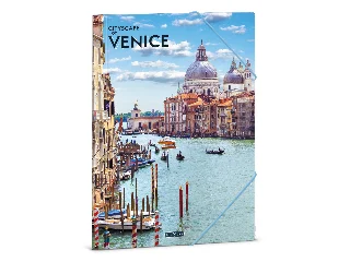 Ars Una Cityscape-Venice A/4 gumis dosszié