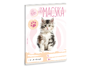 Ars Una Cuki Állatok - Macska - A/5 vonalas füzet 21-32