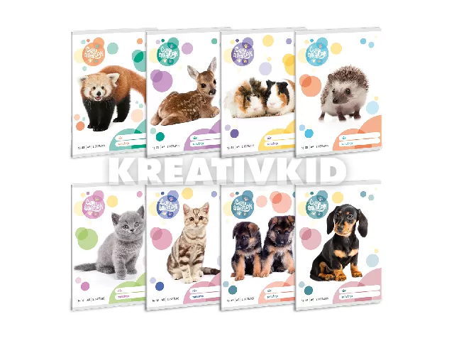 Ars Una Cuki Állatok A/5 2. oszt. füzet 16-32