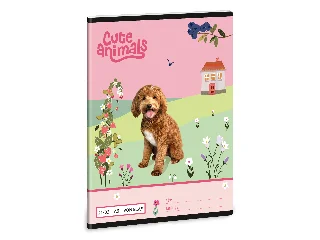 Ars Una Cute Animals - Doggie A/5 vonalas füzet 21-32