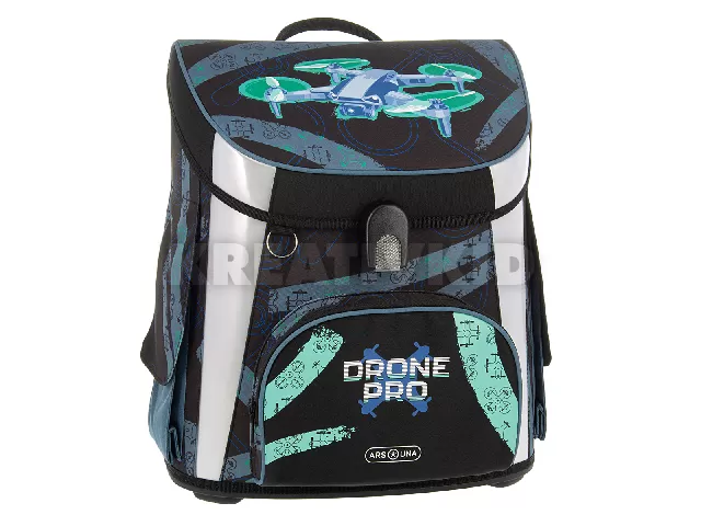 Ars Una Drone Pro mágneszáras iskolatáska - CSOMAGAJÁNLAT