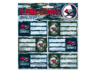 Ars Una Flying Sharks csomagolt füzetcímke (3x6 db)