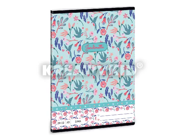 Ars Una Jardinette A/5 sima füzet 2032