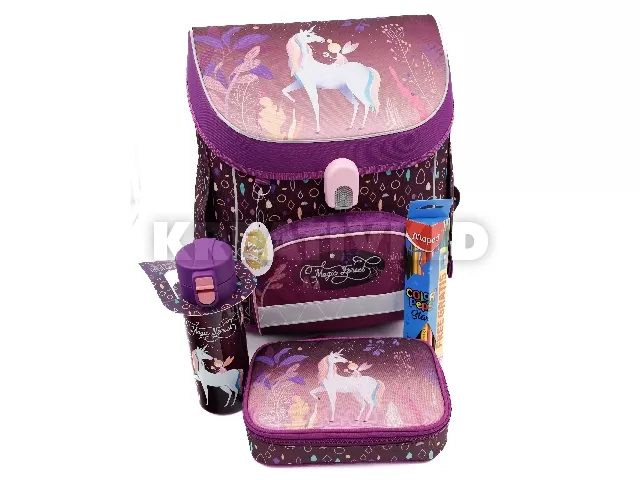 Ars Una Magic Forest mágneszáras iskolatáska - CSOMAGAJÁNLAT