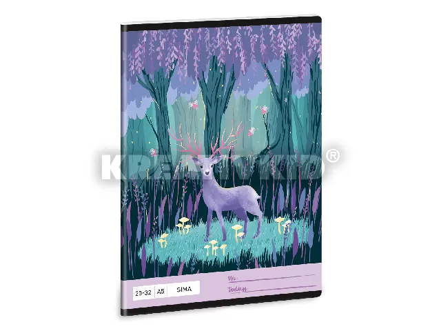 Ars Una Midnight Wish A/5 sima füzet 20-32