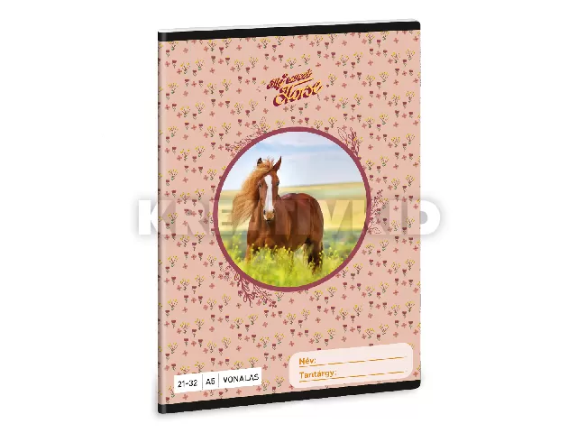 Ars Una My Sweet Horse A/5 vonalas füzet 21-32