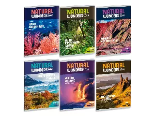 Ars Una Natural Wonders A/5 extra kapcsos füzet-sima