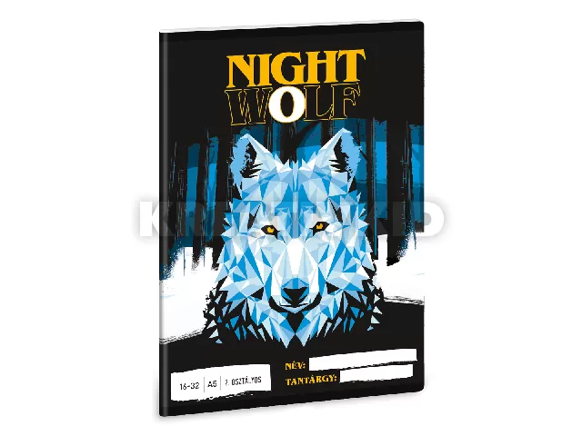Ars Una Nightwolf A/5 2. oszt. füzet 16-32