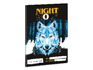 Ars Una Nightwolf A/5 négyzethálós füzet 27-32