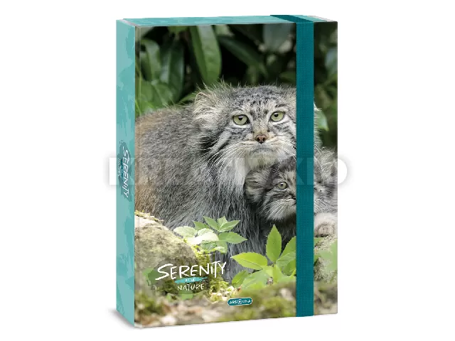 Ars Una Serenity-Manul A/4 füzetbox