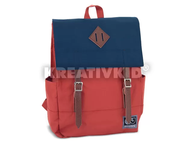 Ars Una terrakotta kék AUtonomy Lane hátizsák